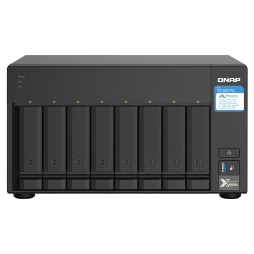Qnap TS-832PX-4GB 8 Yuvalı Nas Depolama Unıtesı