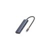 Baseus Ultra Joy 6 in 1 Multifonksiyonal Type-C Hub Dock Station - Uzay Gri