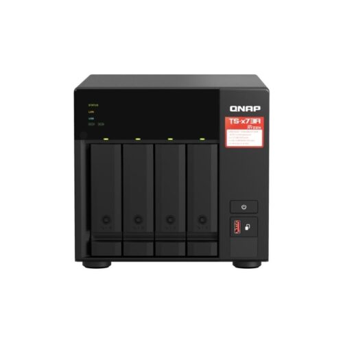 Qnap Ts-473a-8g 4 Hdd Yuvalı, 8gb Ram Nas Depolama Ünitesi