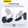 Baseus MagPro MagSafe Foldable Telefon Tutucu-Siyah - Görsel 3
