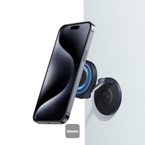 Baseus MagPro MagSafe Foldable Telefon Tutucu-Siyah